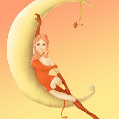  Vampire on the moon